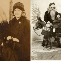 Creepy and Scary Santa Claus From Past – Photography