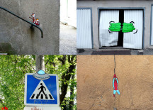 Unique French Street Art from OakoAk