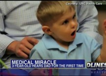 A Boy Hears His Fathers Voice First Time…(Lovely Video)