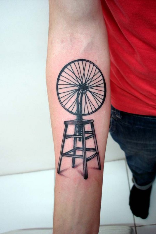 Tattoos Inspired By Beautiful Art Works (35)