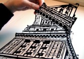 Amazing Paper Cut Art – Black Clippings by Joe Bagley
