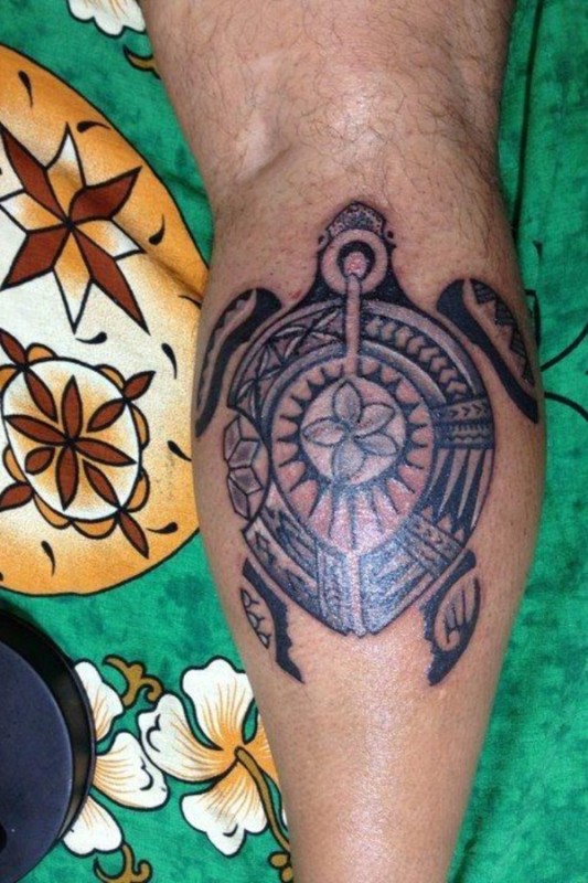 Lucky Turtle Tattoos For Boys And Girls (14)