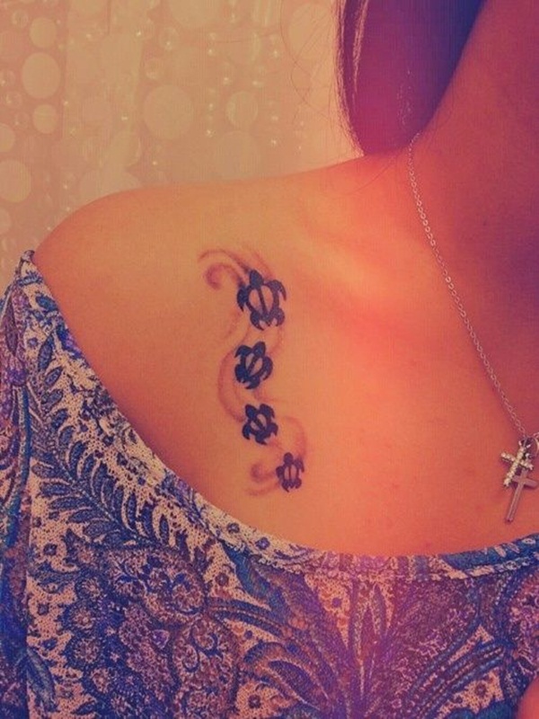 Lucky Turtle Tattoos For Boys And Girls (32)