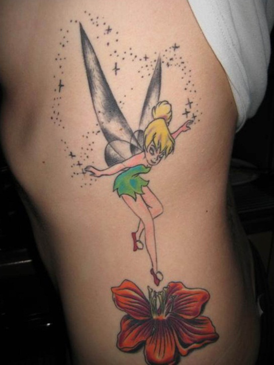 Beautiful Tinkerbell Tattoos