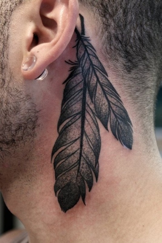Tattoo - Behind Ear Tattoo Designs Behind Ear Tattoo Designs (4)