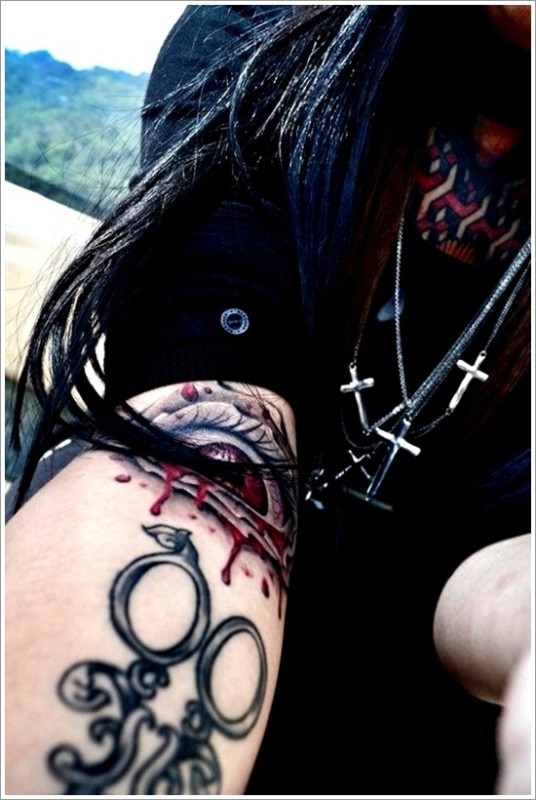Tattoo - Really Uncommon Weird Eye Tattoo Designs Really Uncommon Weird Eye Tattoo Designs