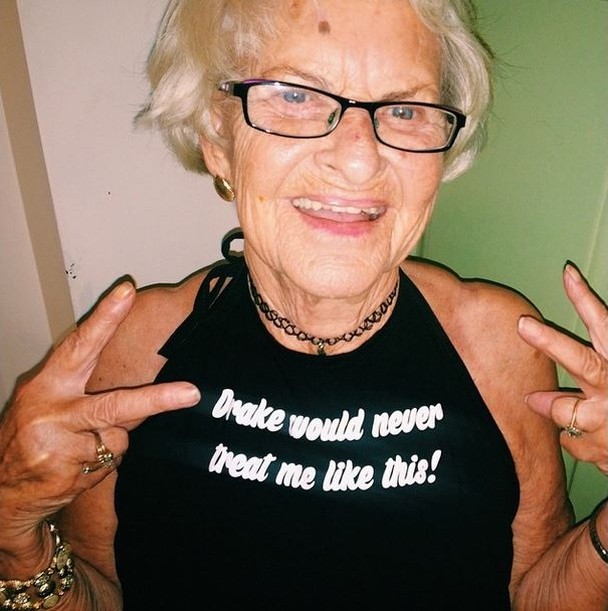 86yearold Cool Grandmother Popular On