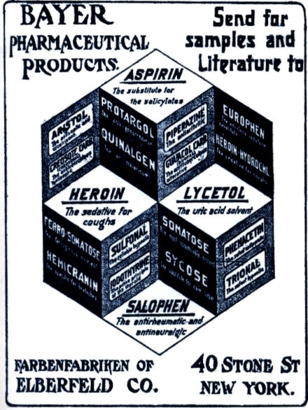 WTF - 30 WTF Moments of January 12, 2015 Bayer advertisement for heroin