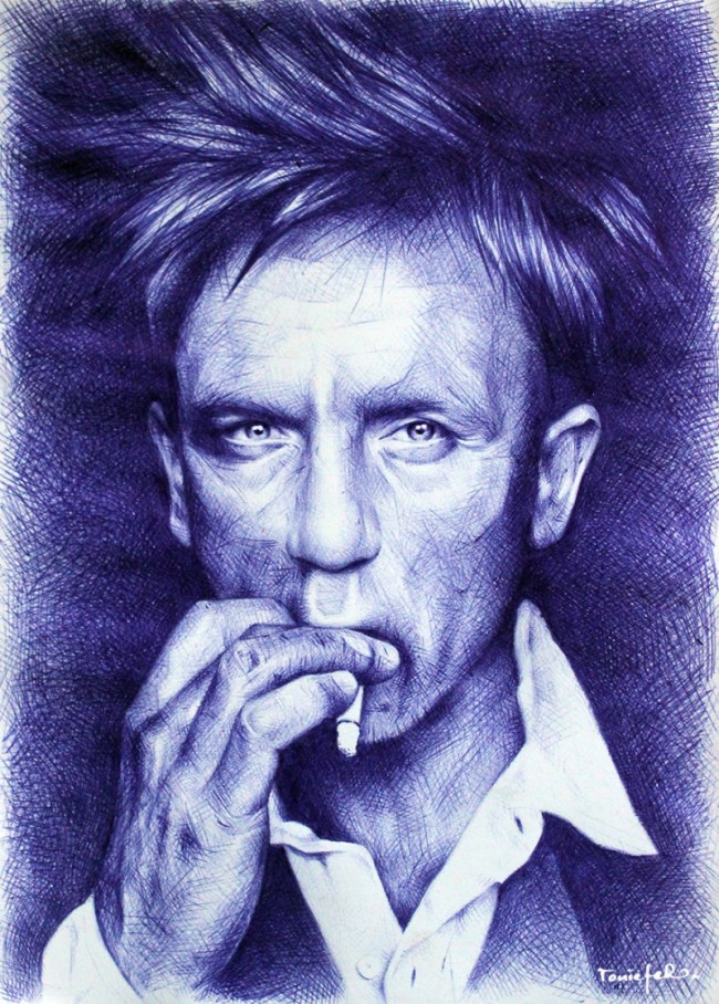 The coolest pictures drawn from Ballpoint Pens