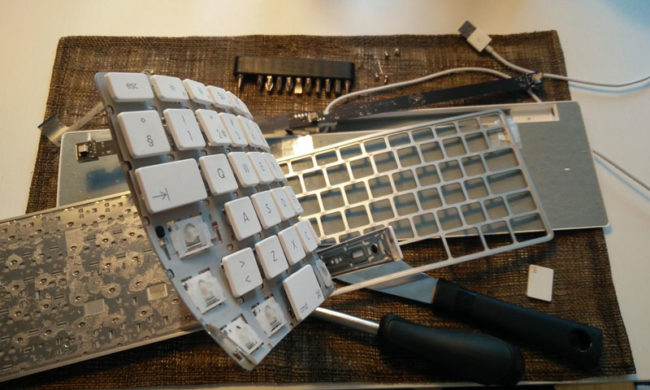 Tried to repair my Apple Keyboard today. Not successful
