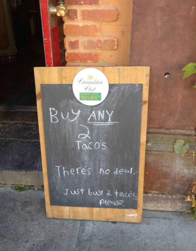 Buy ANY 2 Tacos
