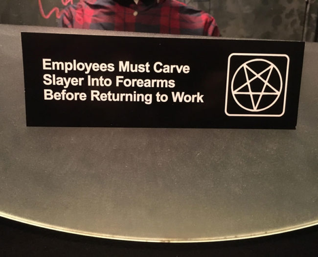 An important notice for employees at this bar in Detroit