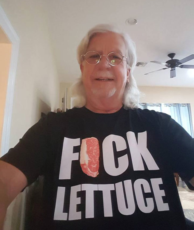 My son bought me this shirt for my birthday, if it wasn't for him, I'd only get crap every year