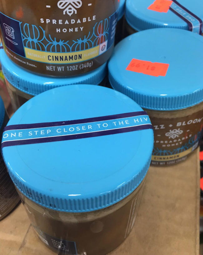 Not sure how to feel about this honey container
