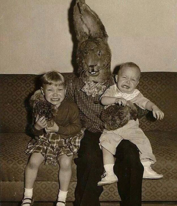 Here comes the Easter Bunny