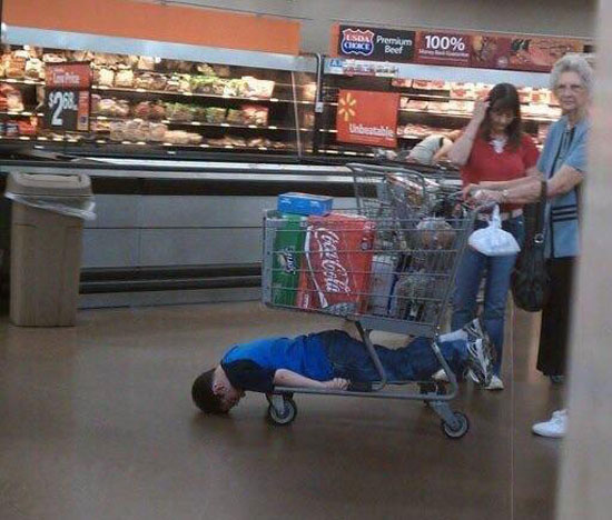 Meanwhile, In Walmart..