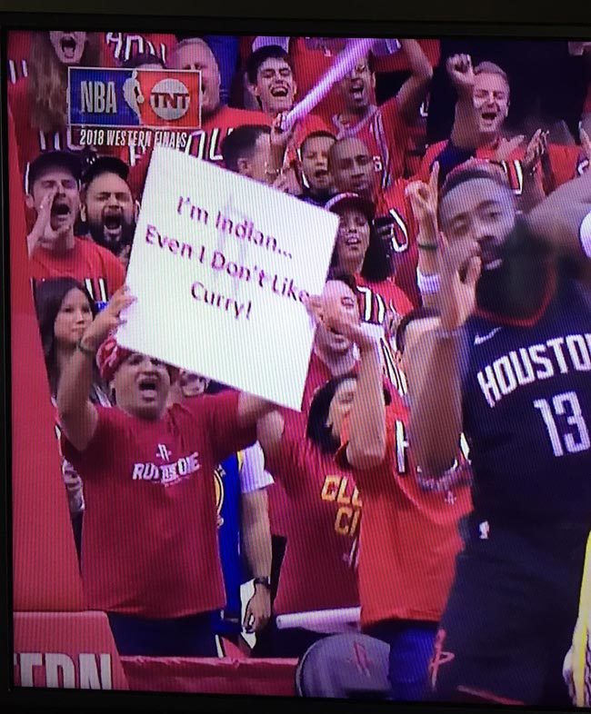 This Houston Rockets fan