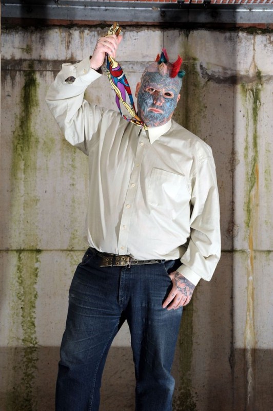 Check Out Most Tattooed Man in Britain – Odd