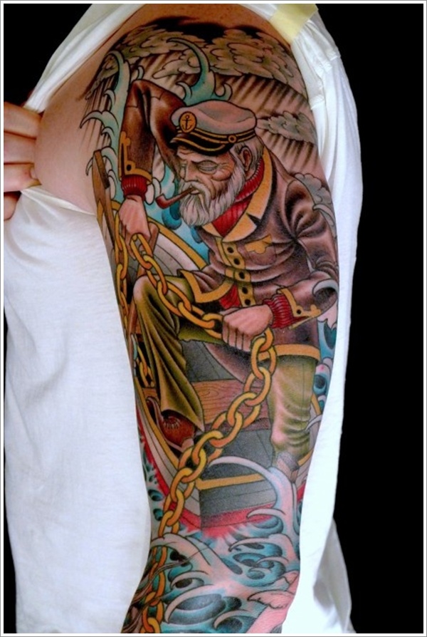 Unique Nautical Tattoo Designs For You&hellip; (10)