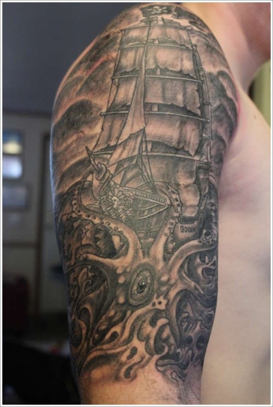 Unique Nautical Tattoo Designs For You...