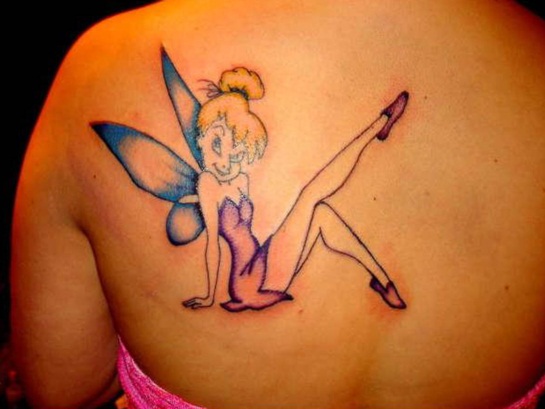 Beautiful Tinkerbell Tattoos