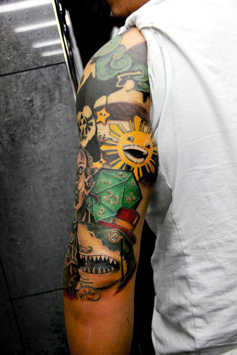 I'm the guy with the pokemon sleeve, since people have been asking... here is my other arm - by Dan Cox, Ballistic Tattoo, NZ