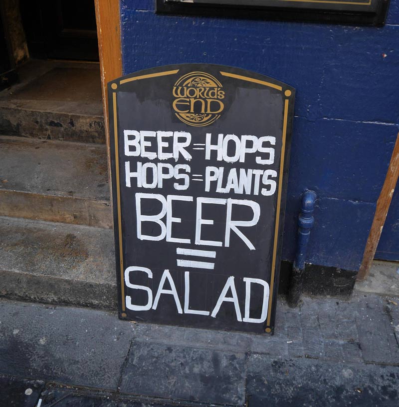 Beer is Salad - Explained