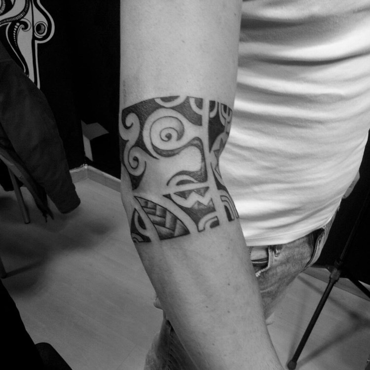 Tribal Tattoo Design On Elbow  Tattoo Designs Tattoo Pictures