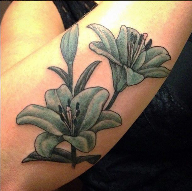 Lilly arm ink