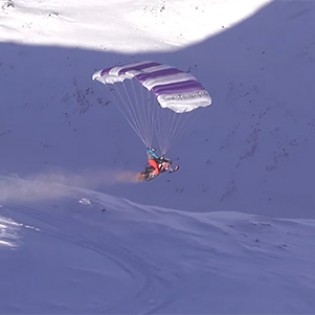 Flying Snowmobile
