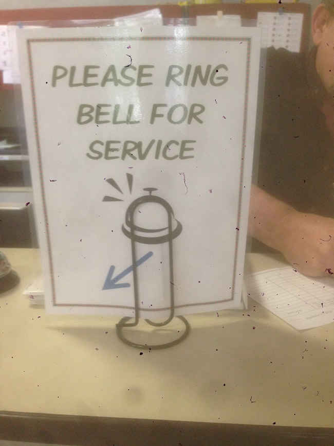 Ring Bell for Service!!