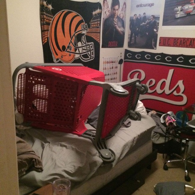 Shopping Cart Bedroom