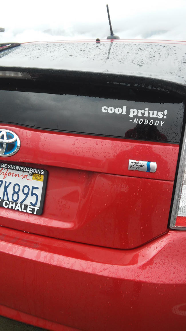 Cool Prius.