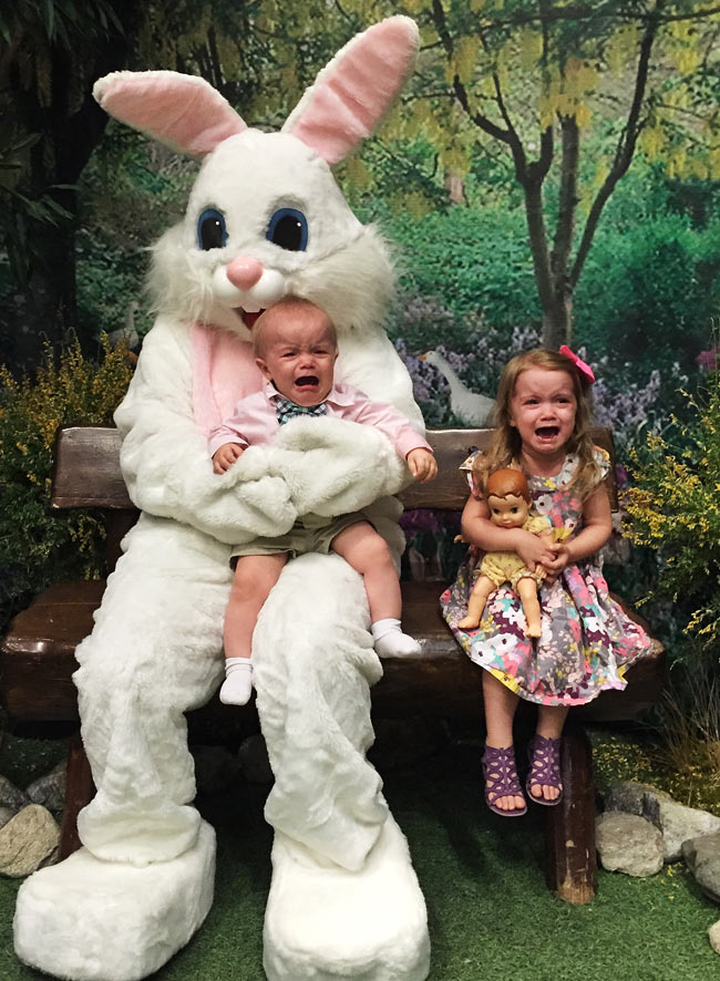 Easter Bunny Fail