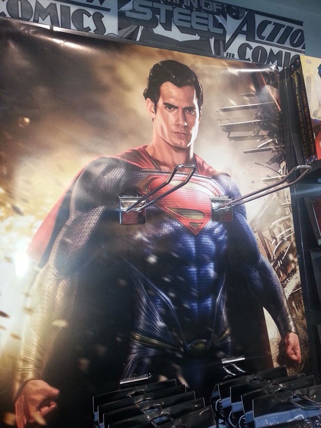 Superman has a great rack