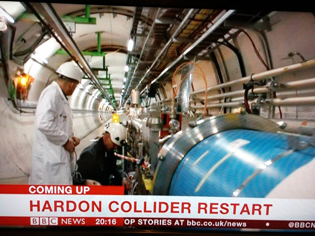 Hadron Collider Funny