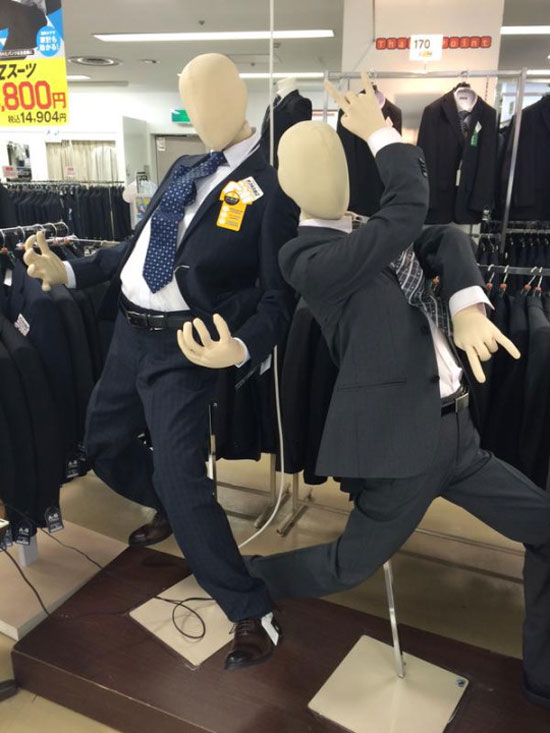 Mannequins in Japan