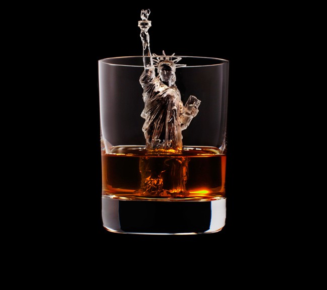 Statue of Liberty 3D Ice Cube