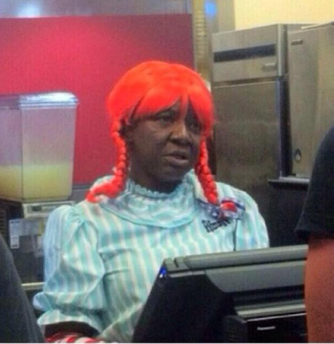 Welcome to Wendy's, the f**k you want?