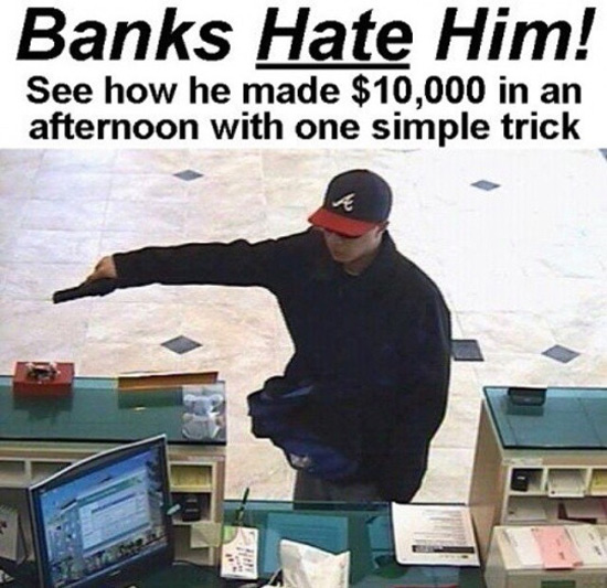 Banks Hate Him!