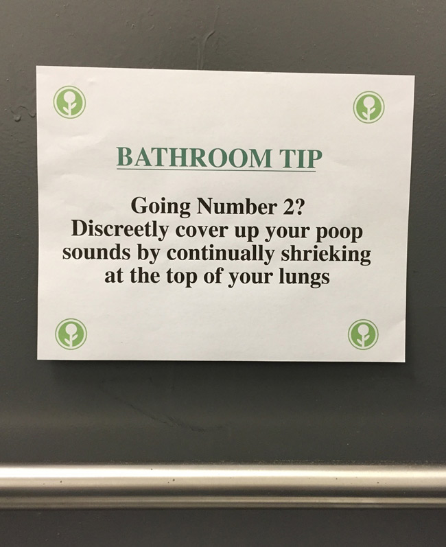 Don't be afraid to use public bathrooms ever again..