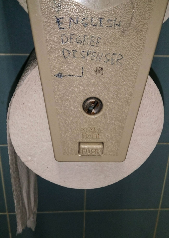 English Degree Dispenser