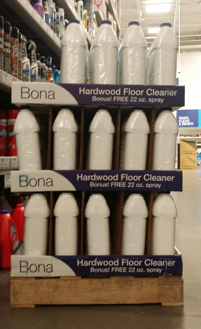 I had to do a double take at Lowes.