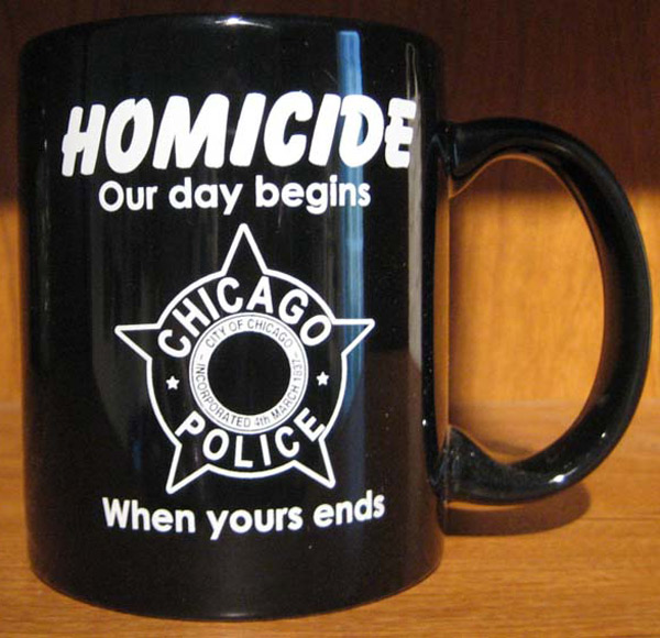 Homicide Police Mug
