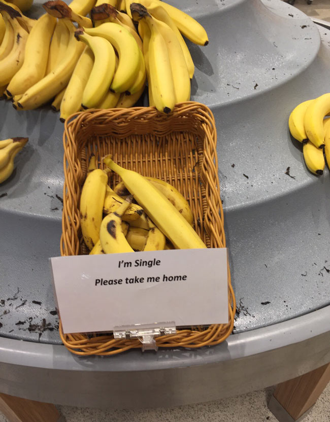No banana should be left alone