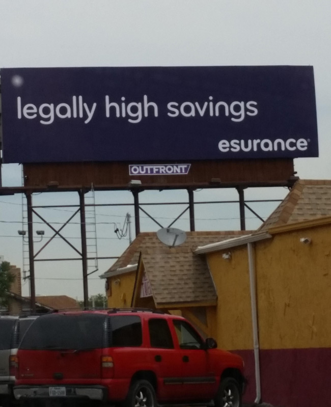 Colorado insurance sign
