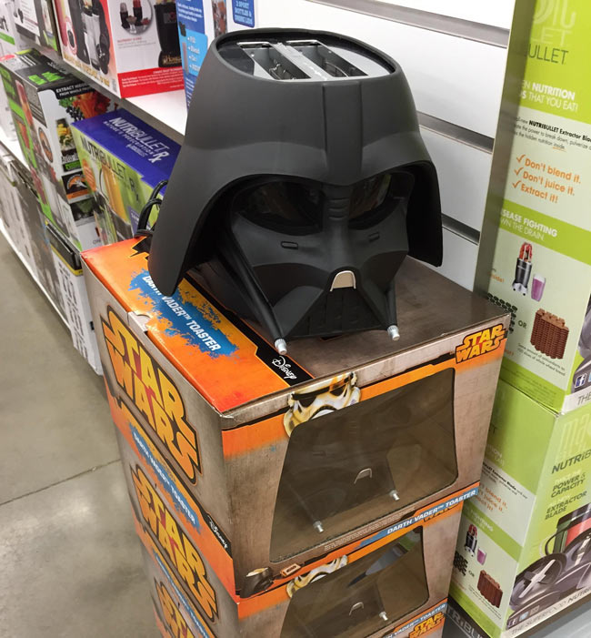 For those who like their toast a little on the... dark side.