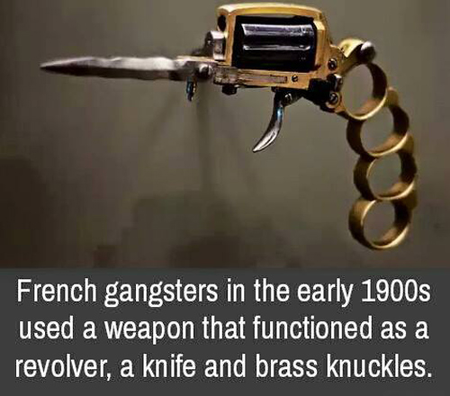 Old multifunction weapon
