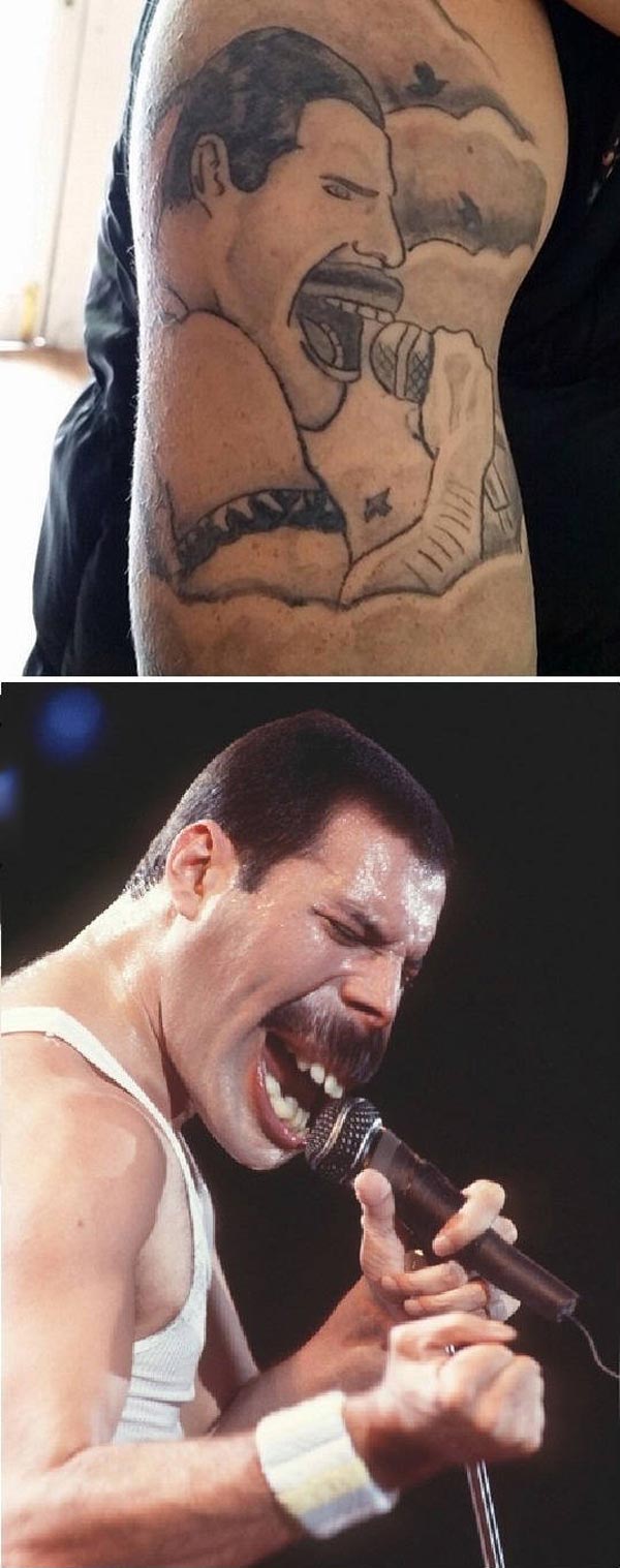 Freddie Mercury Tattoo