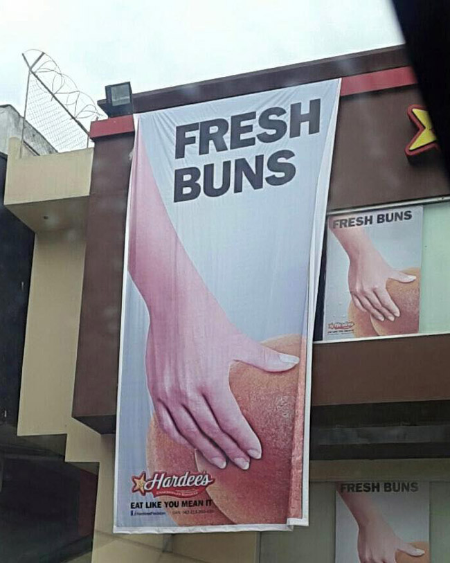 People are going crazy over this Hardee's ad in Pakistan